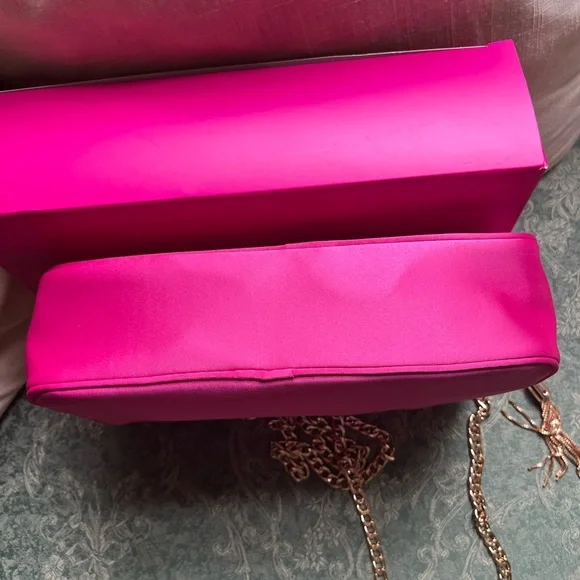 Prada Candy Beauty Hot pink satin crossbody - Picture 4 of 4